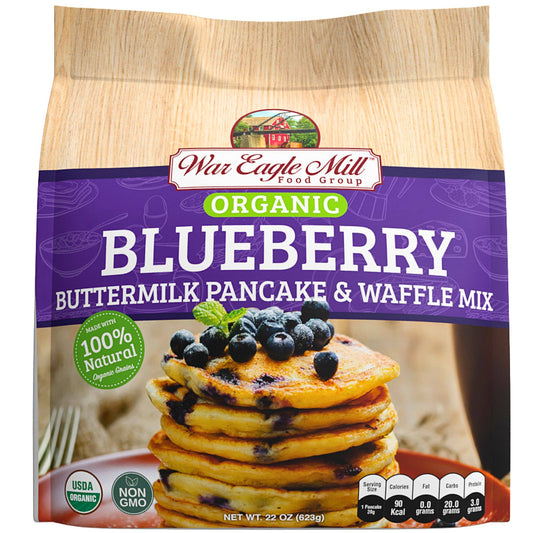 Organic Blueberry Buttermilk Pancake/Waffle Mix