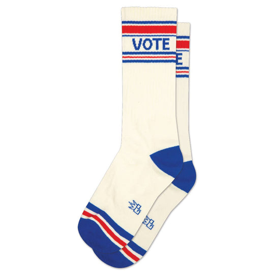 Vote Gym Crew Socks