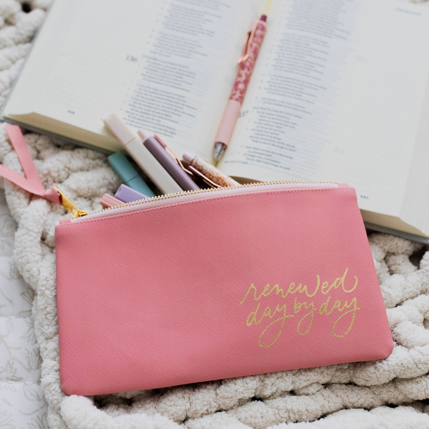 Renewed Day by Day Pencil Pouch