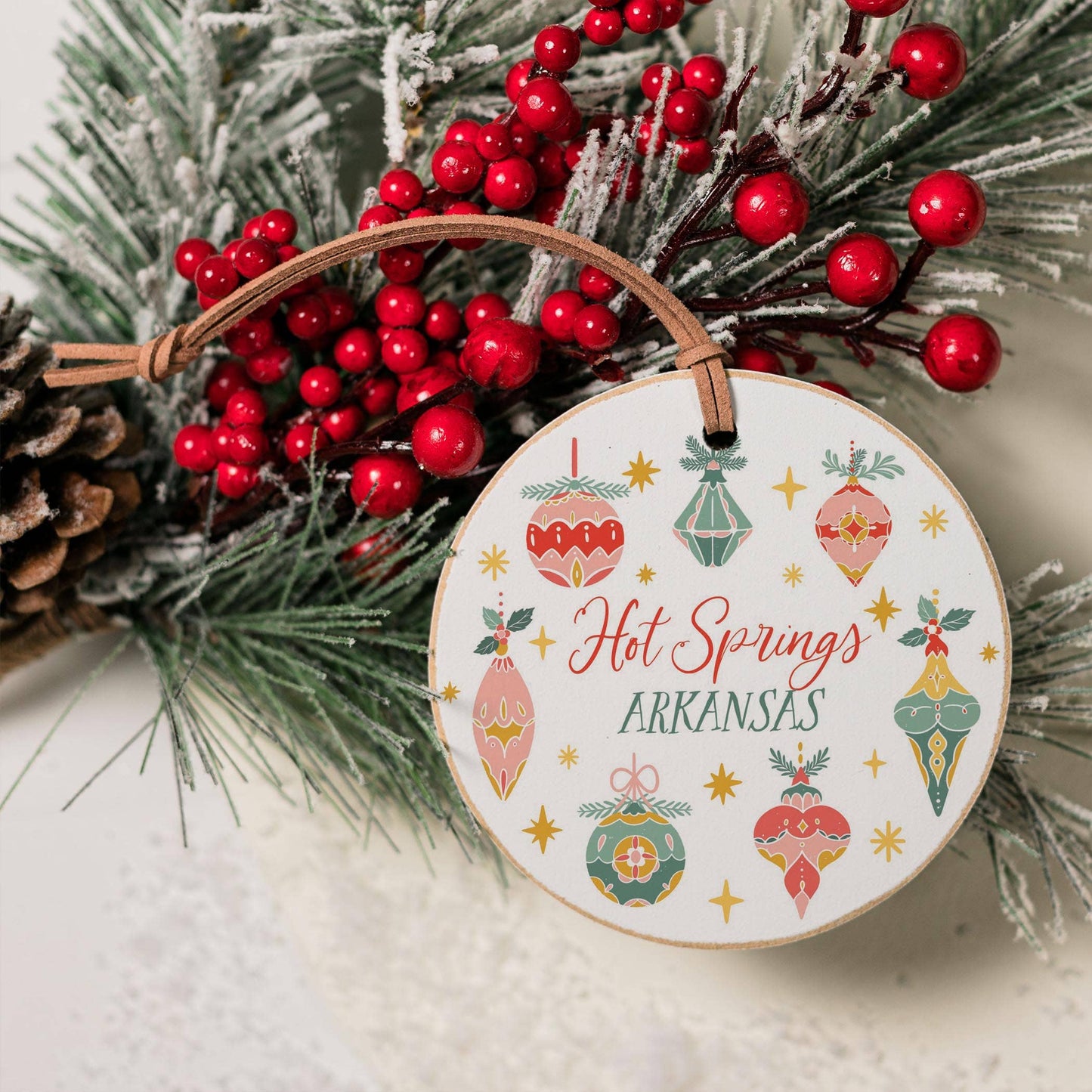 4" Round Ornament-l