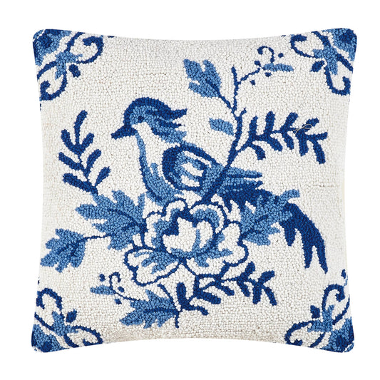 Bluebird  Hook Pillow