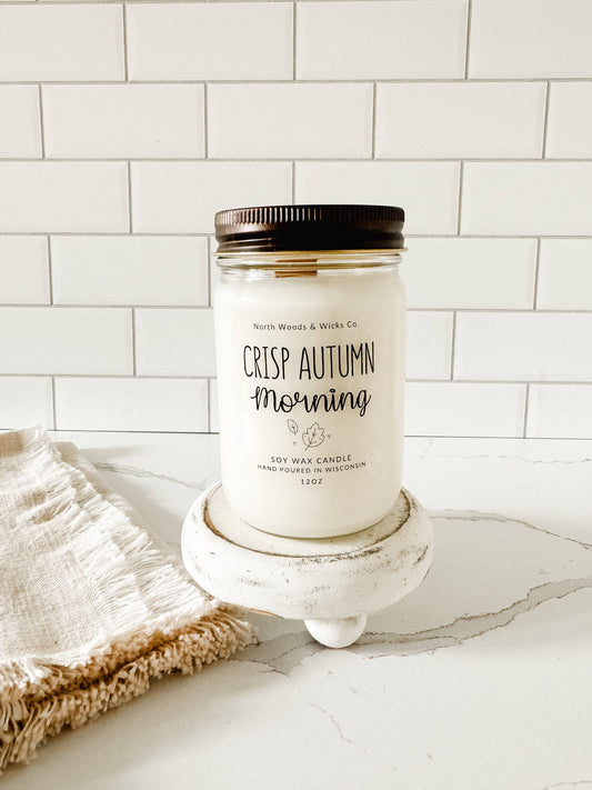 Crisp Autumn Morning 12oz Candle