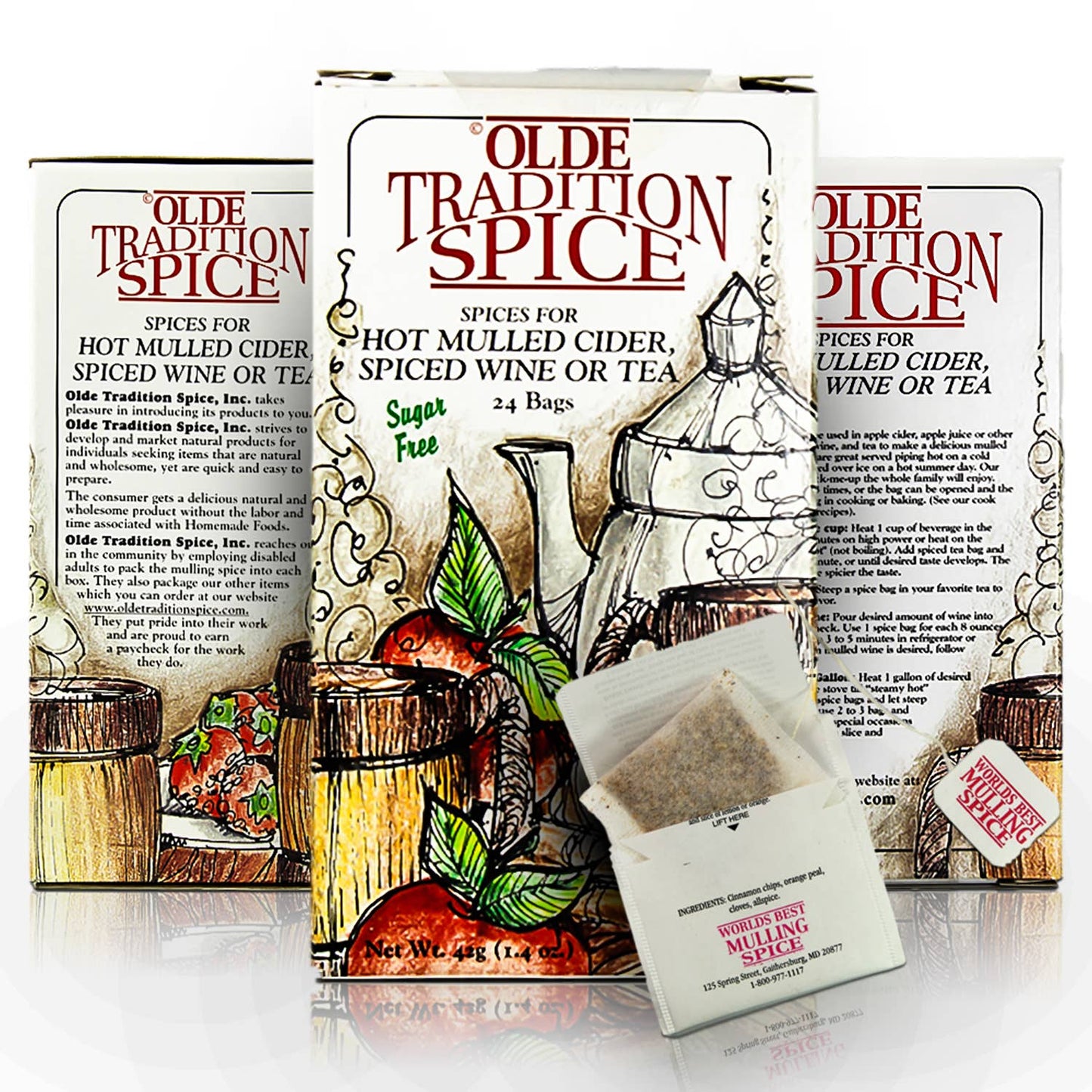 Olde Tradition Spice Mulling Spice in Tea Bags