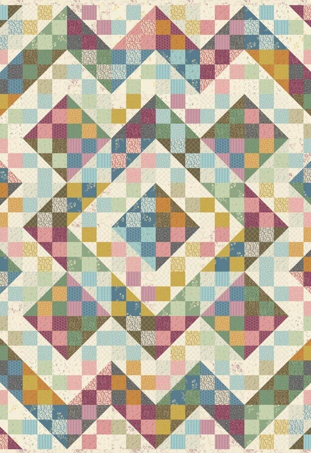Split Nine Patch Kitchen Towel