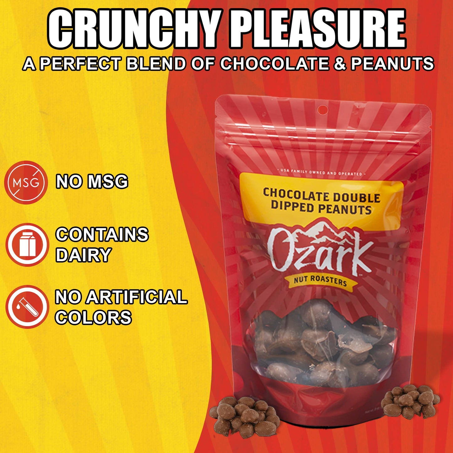 Double Dipped Chocolate Peanuts