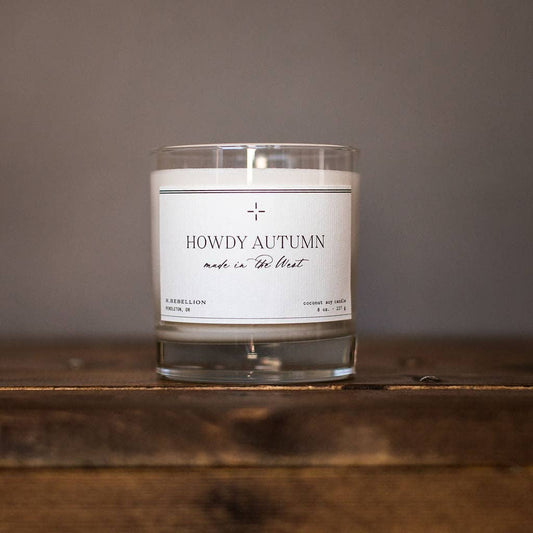 Howdy Autumn Candle 8 oz.