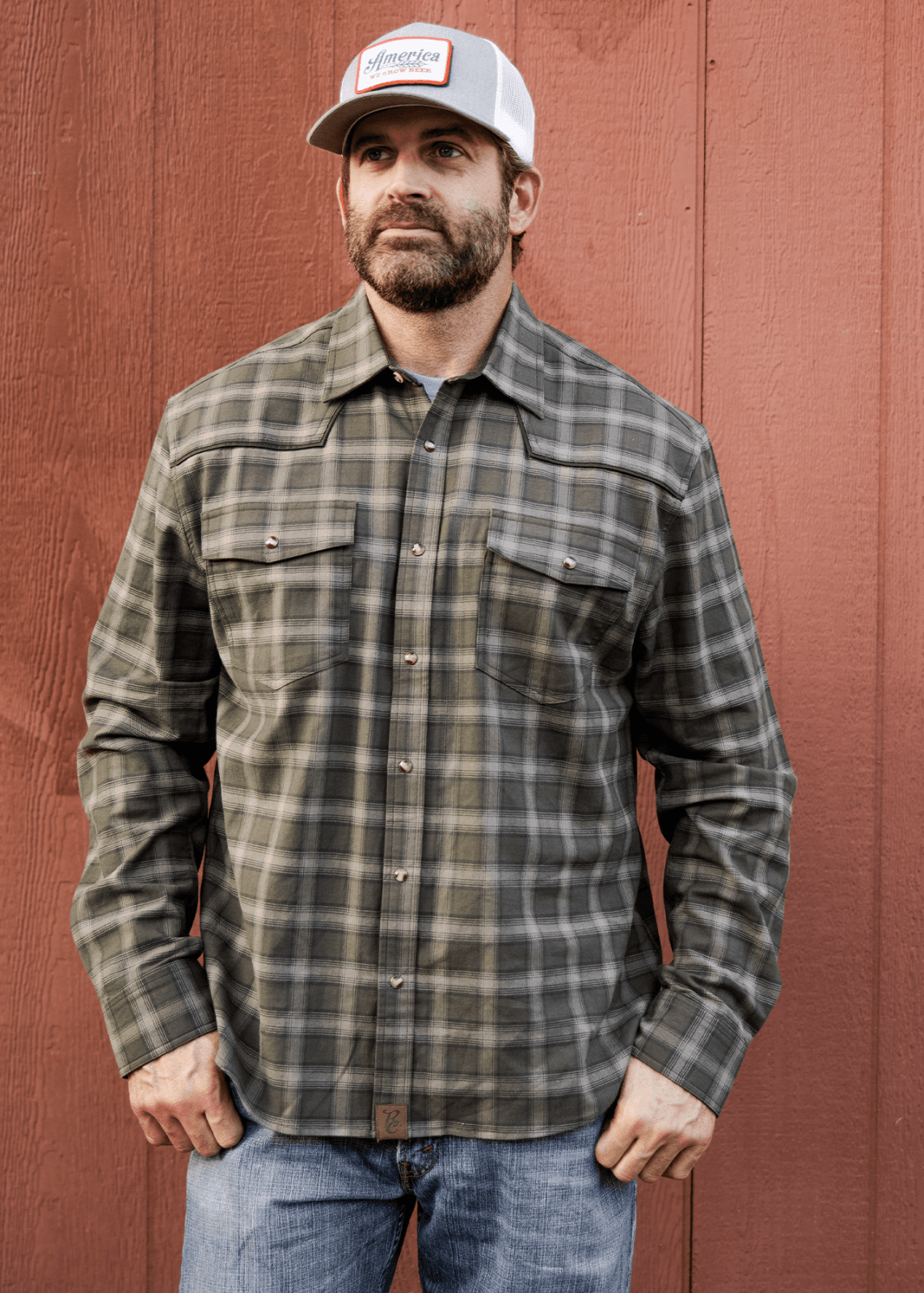 Western Stretch Flannel