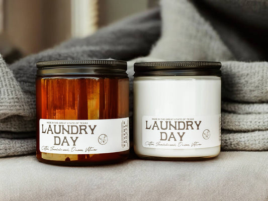 Laundry Day: Cotton & Sandalwood Candle