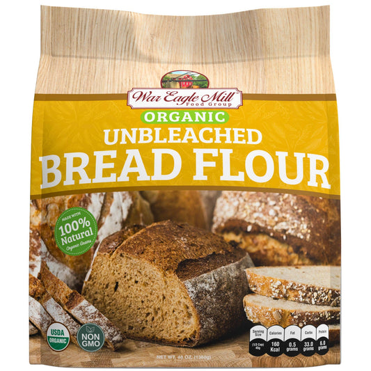 Organic Unbleached Bread Flour 48oz