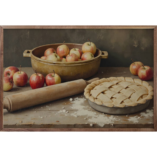 Apple Pie Baking: 16x10