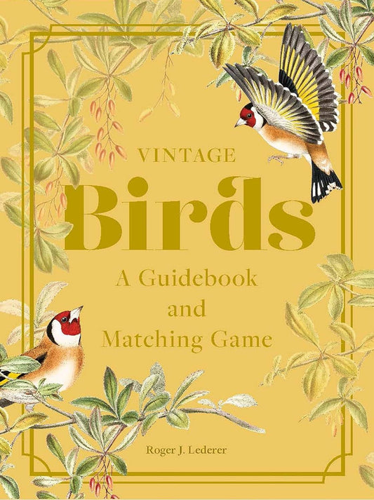 Vintage Birds Matching Game
