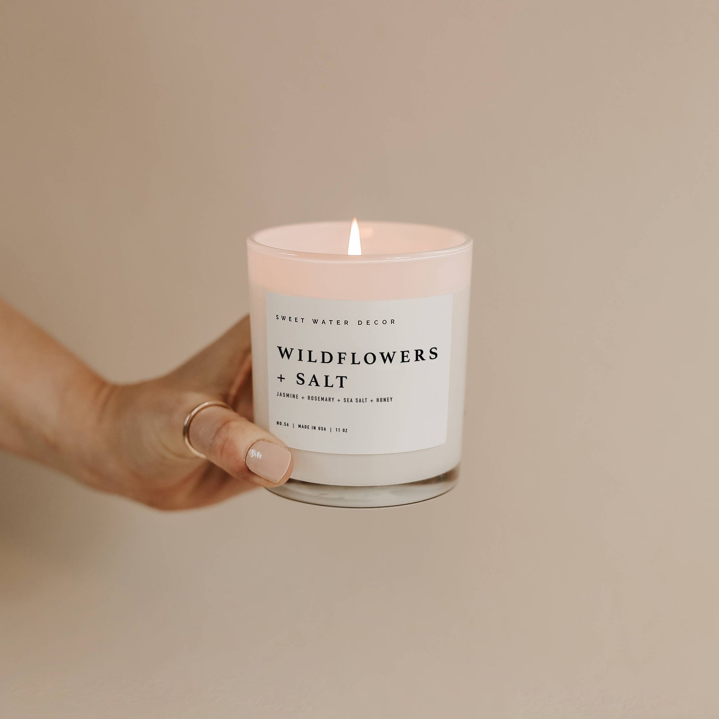Wildflowers and Salt 11oz Soy Candle
