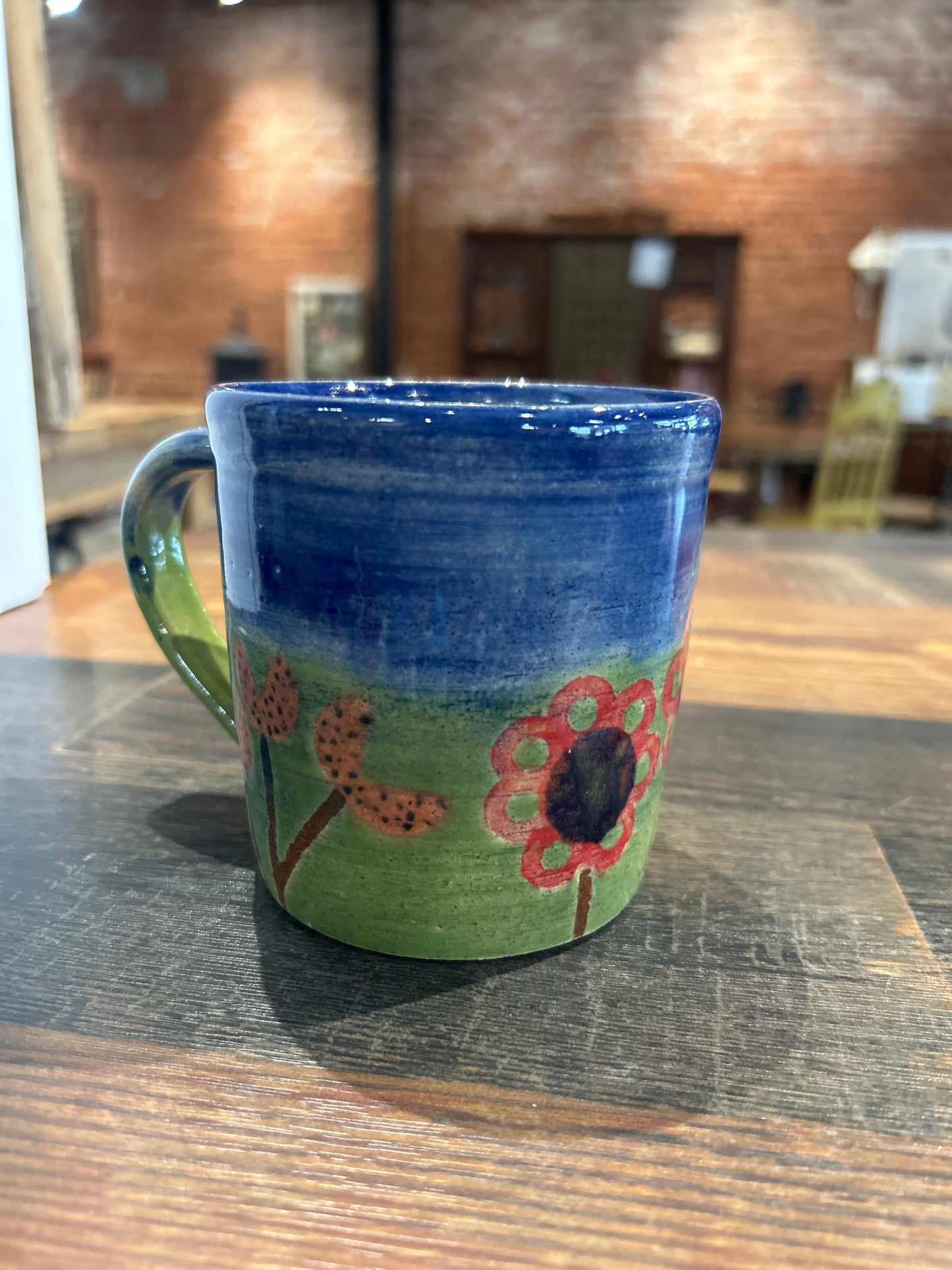 Handpainted Garden Mug