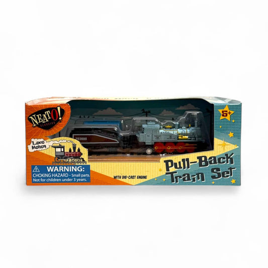 Neato! Pull-Back Train Set - Retro Classic, vintage toys
