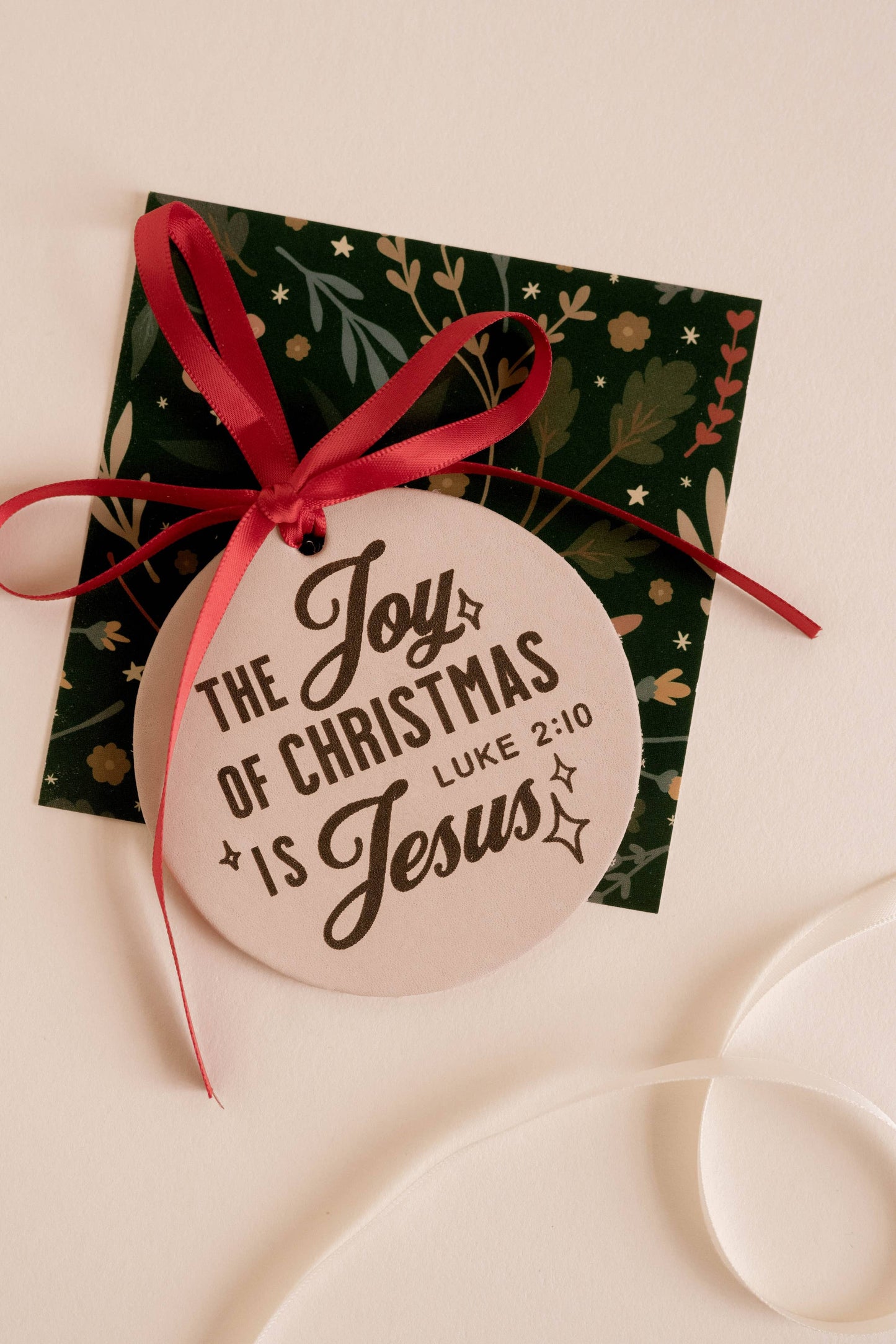 The Joy of Christmas Ornament