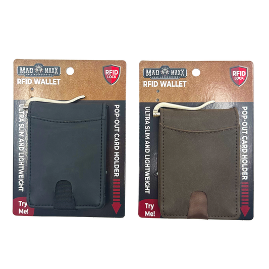 Leather RFID Lock Wallet