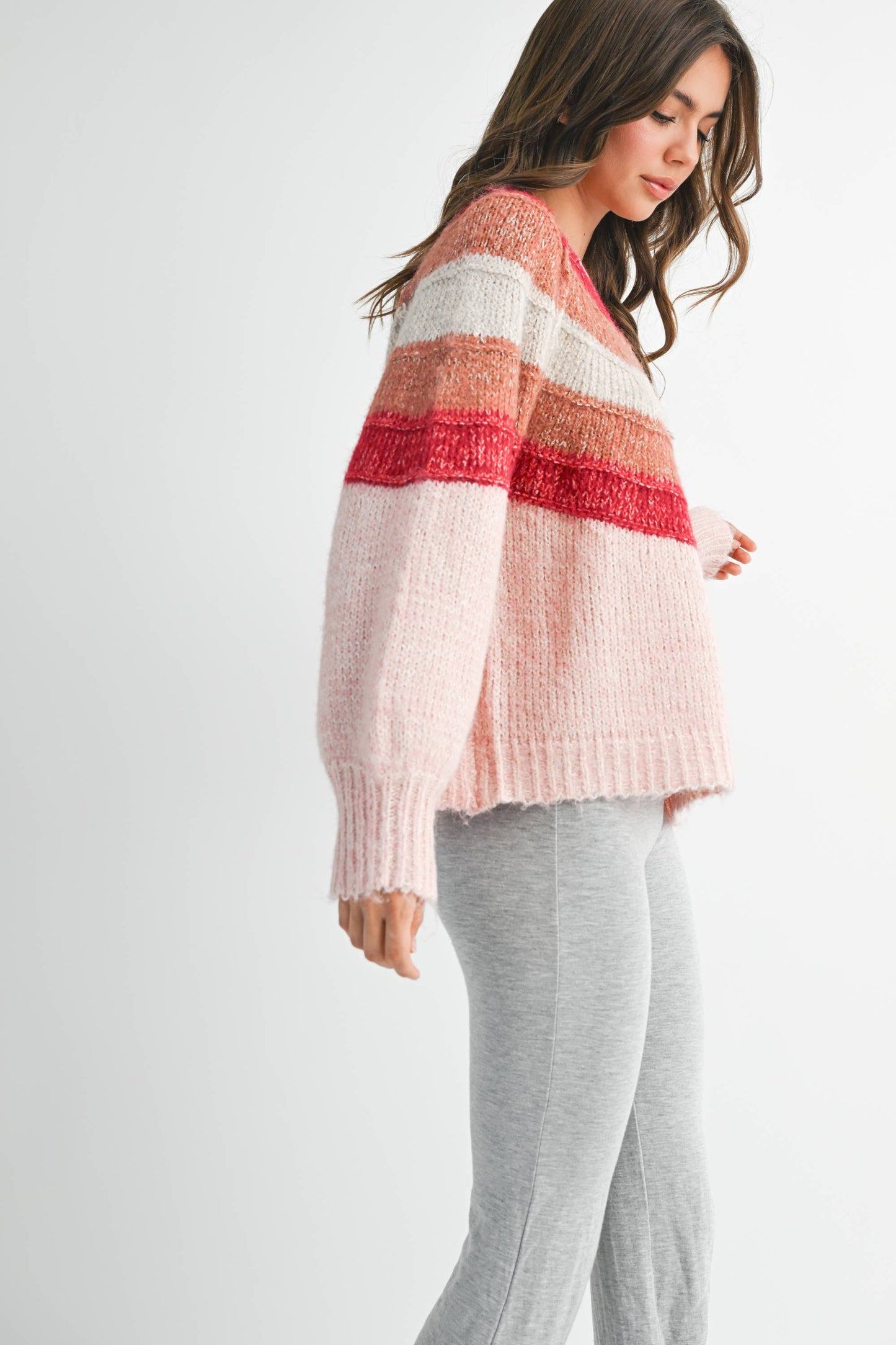 Chunky Pink Sweater