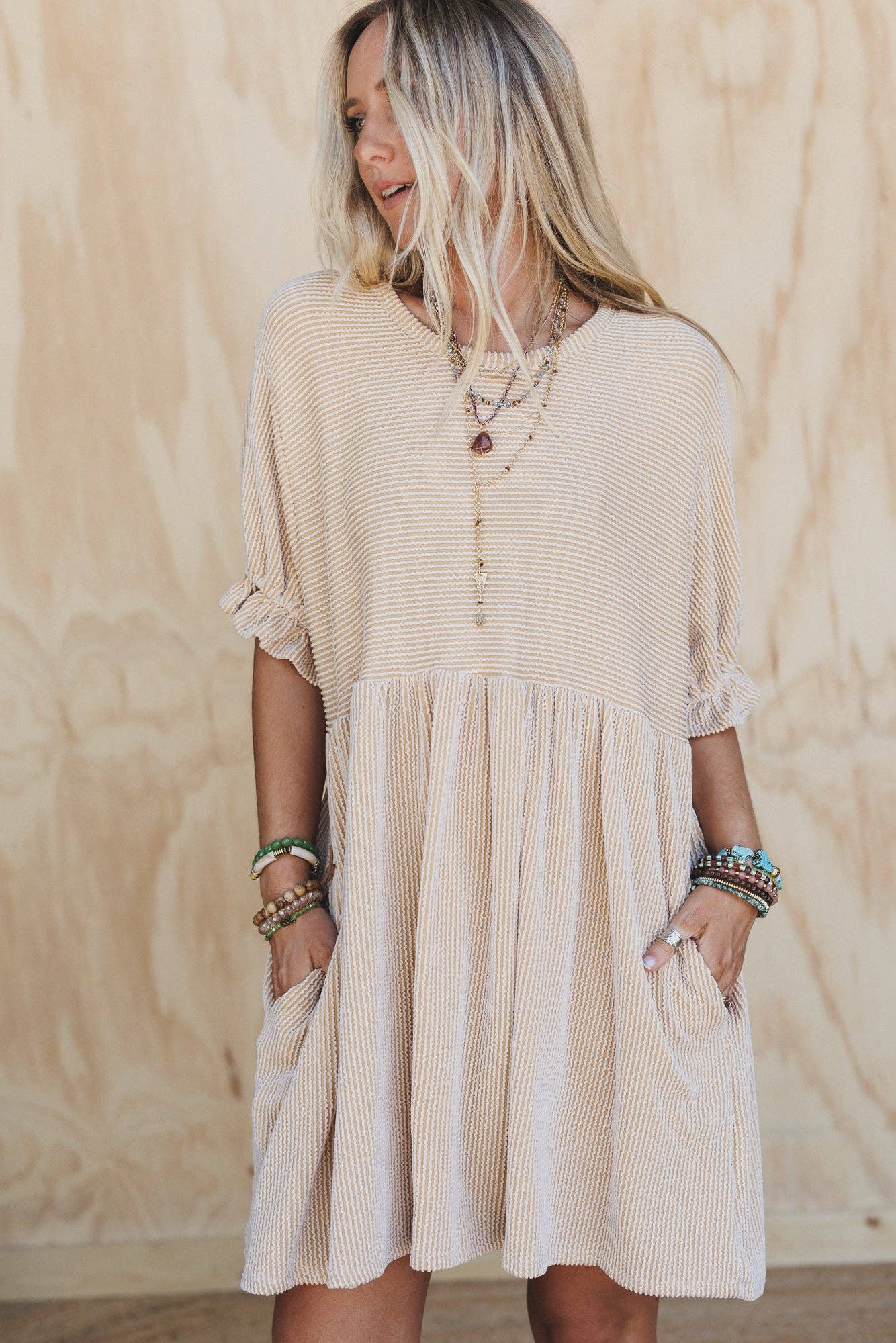 Open Sky Dress - Canary