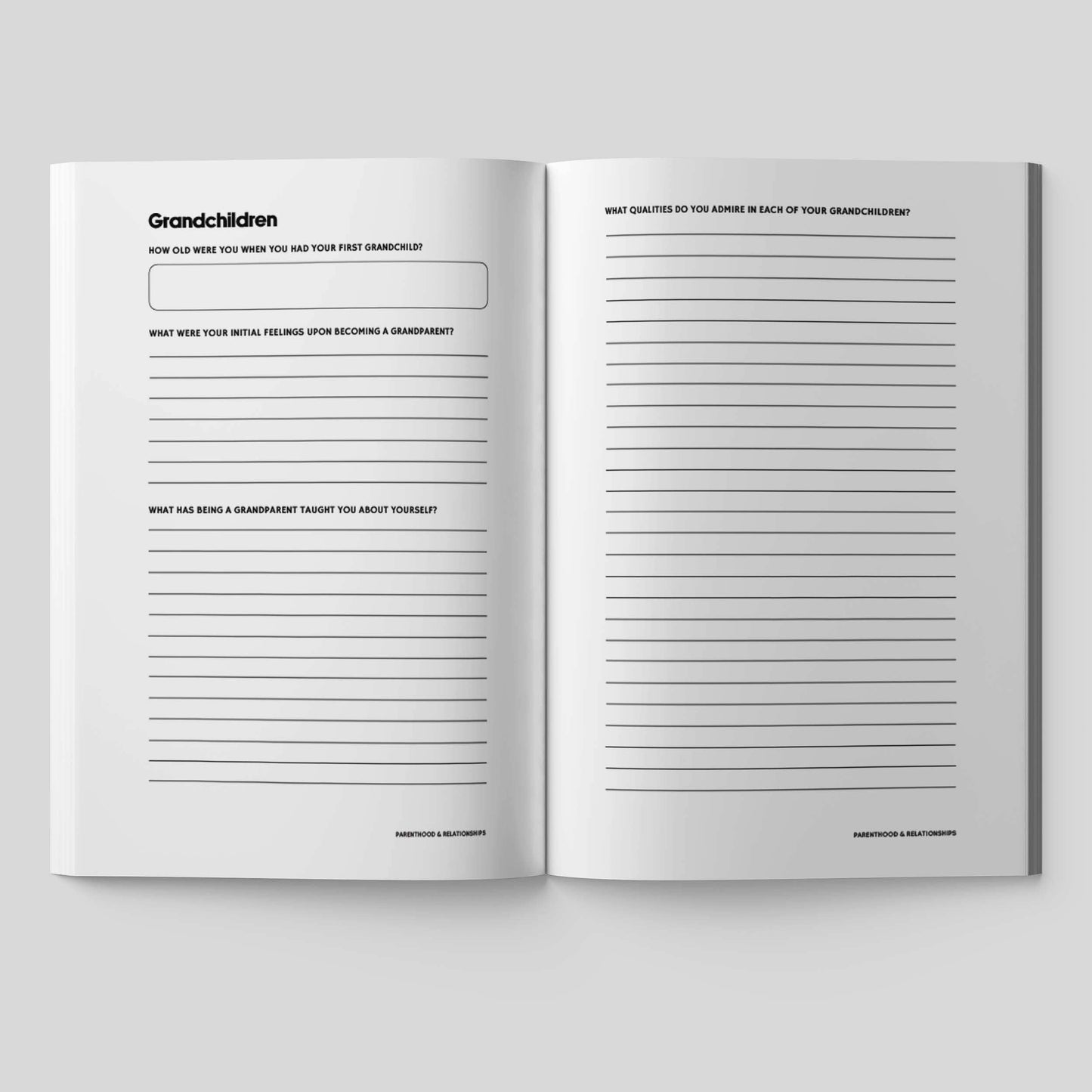 Share Your Story Grandpa: Guided Journal for Grandfathers