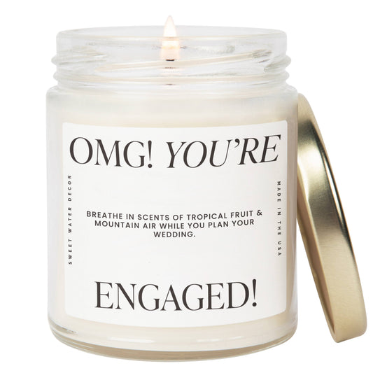 OMG! You're Engaged! 9oz Soy Candle