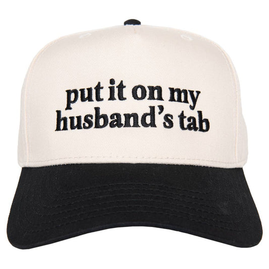 Put It On My Husband's Tab Vintage Hat