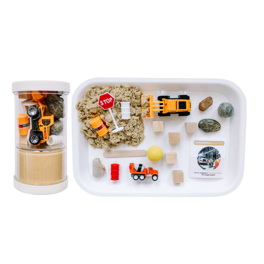 Construction Sensory Play Dough Kit
