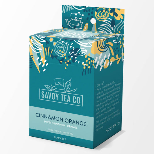 Cinnamon Orange Black Tea - 15 Tea Sachets
