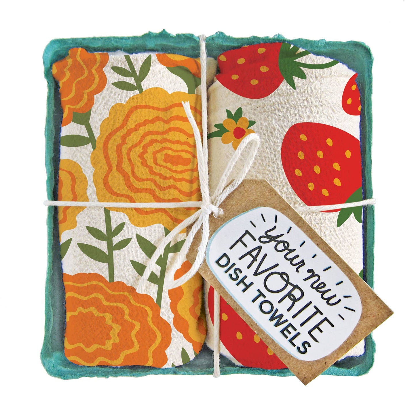 Mari Berry Tea Towel Set of 2