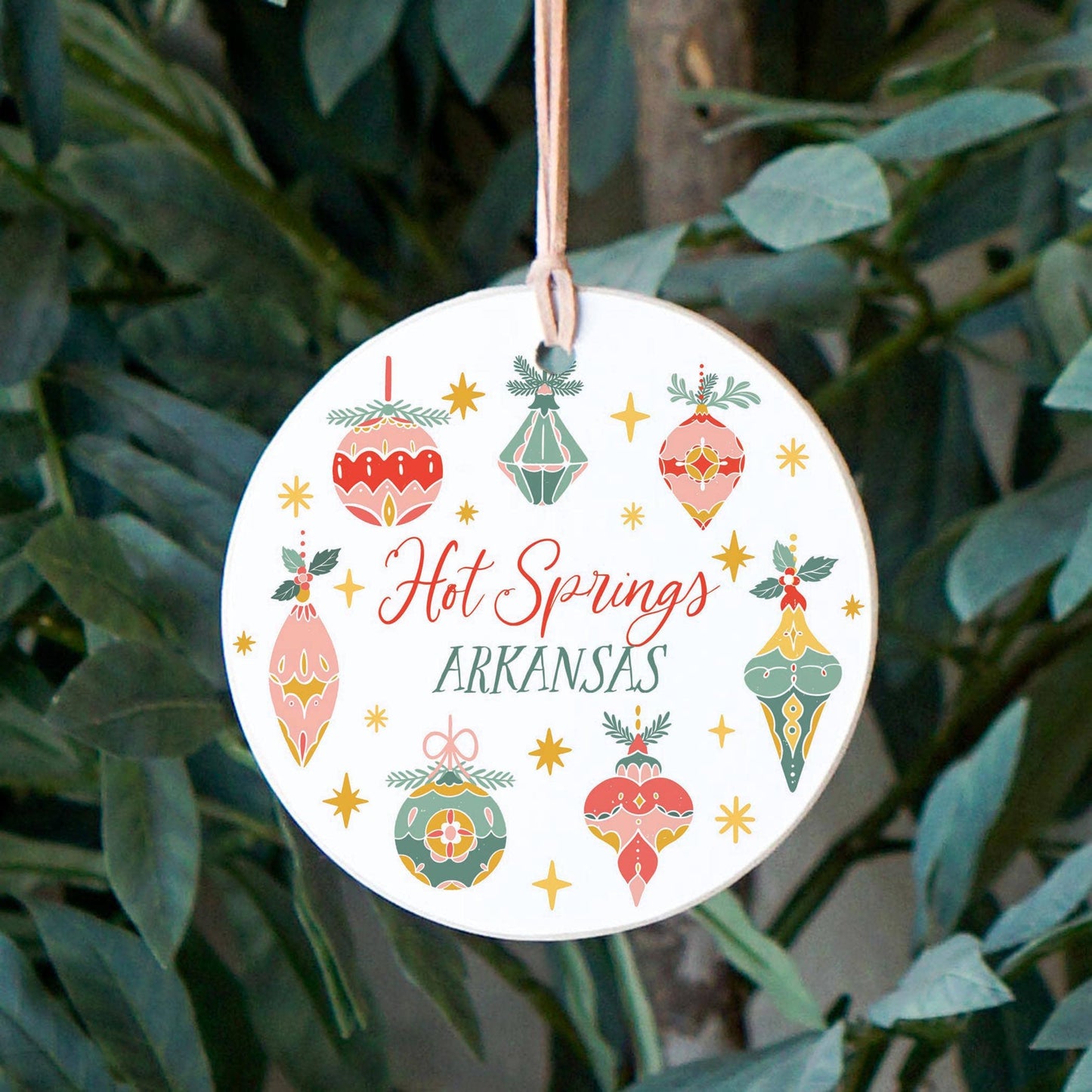4" Round Ornament-l