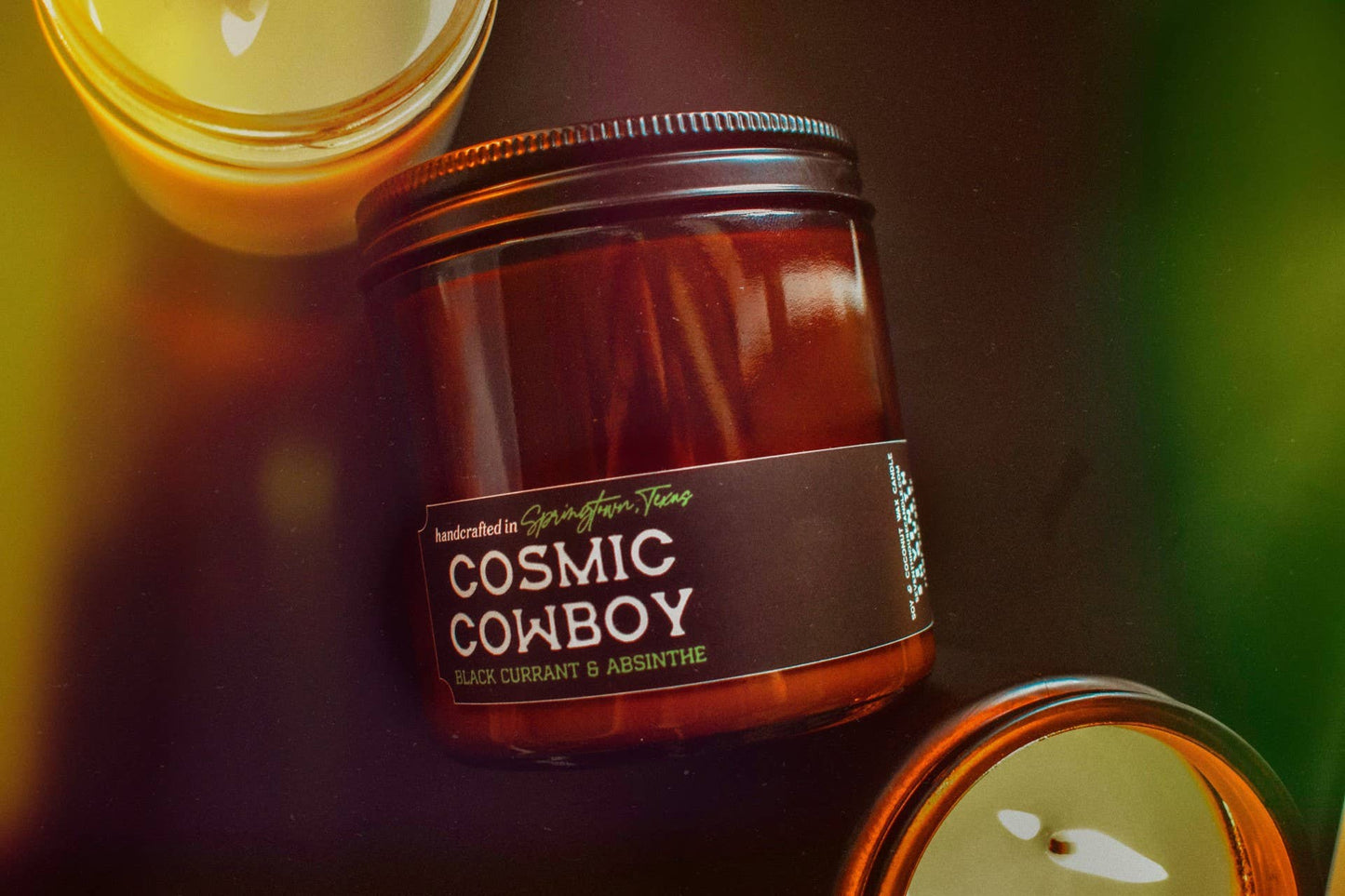 Cosmic Cowboy: Black Currant & Absinthe Candle