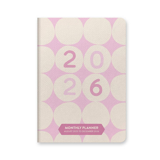 2026 Darling Dots Monthly Pocket Planner