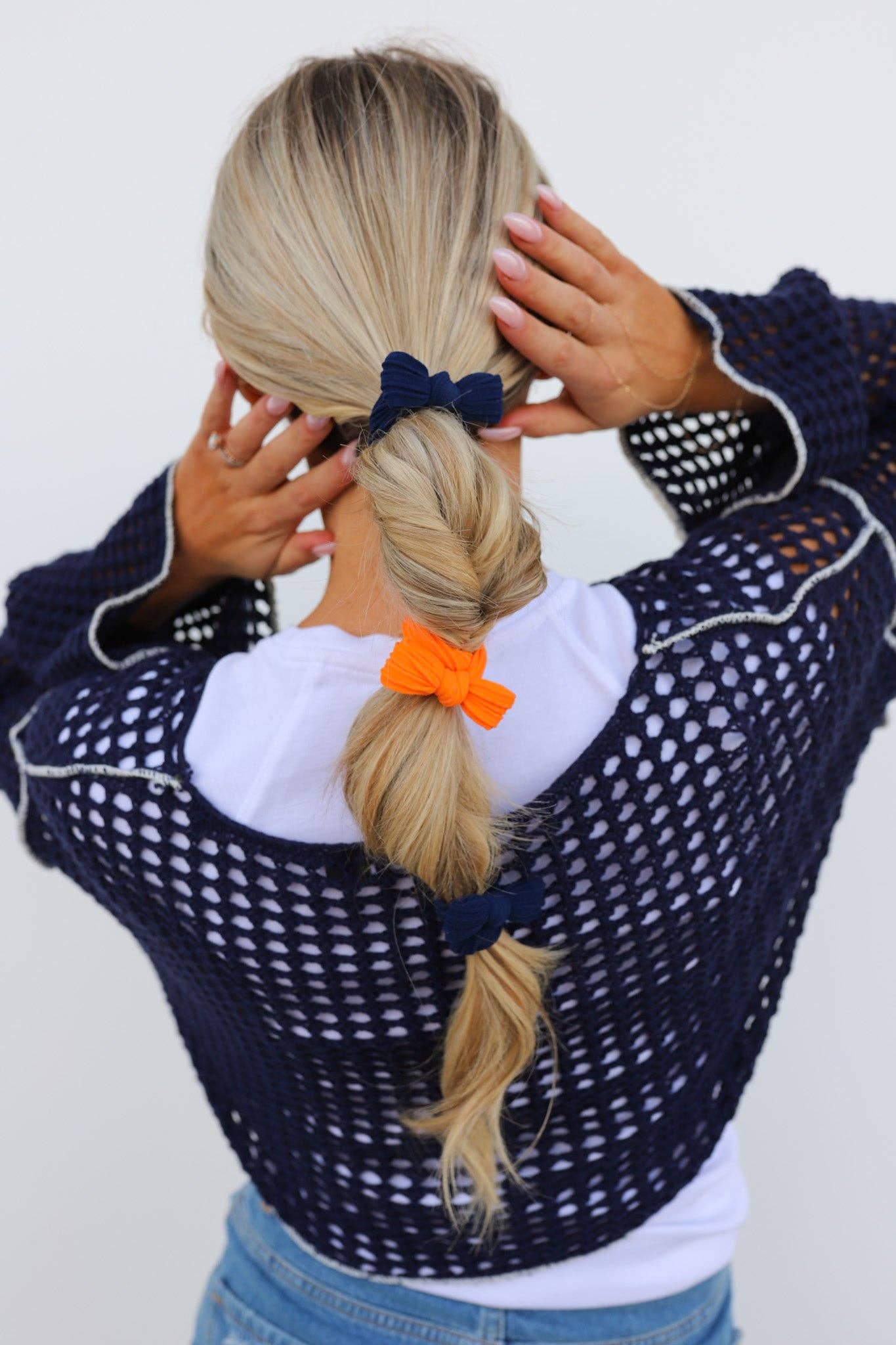 Gameday Lion Bow Ponytails