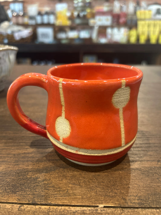 Orange Dot Mug #93