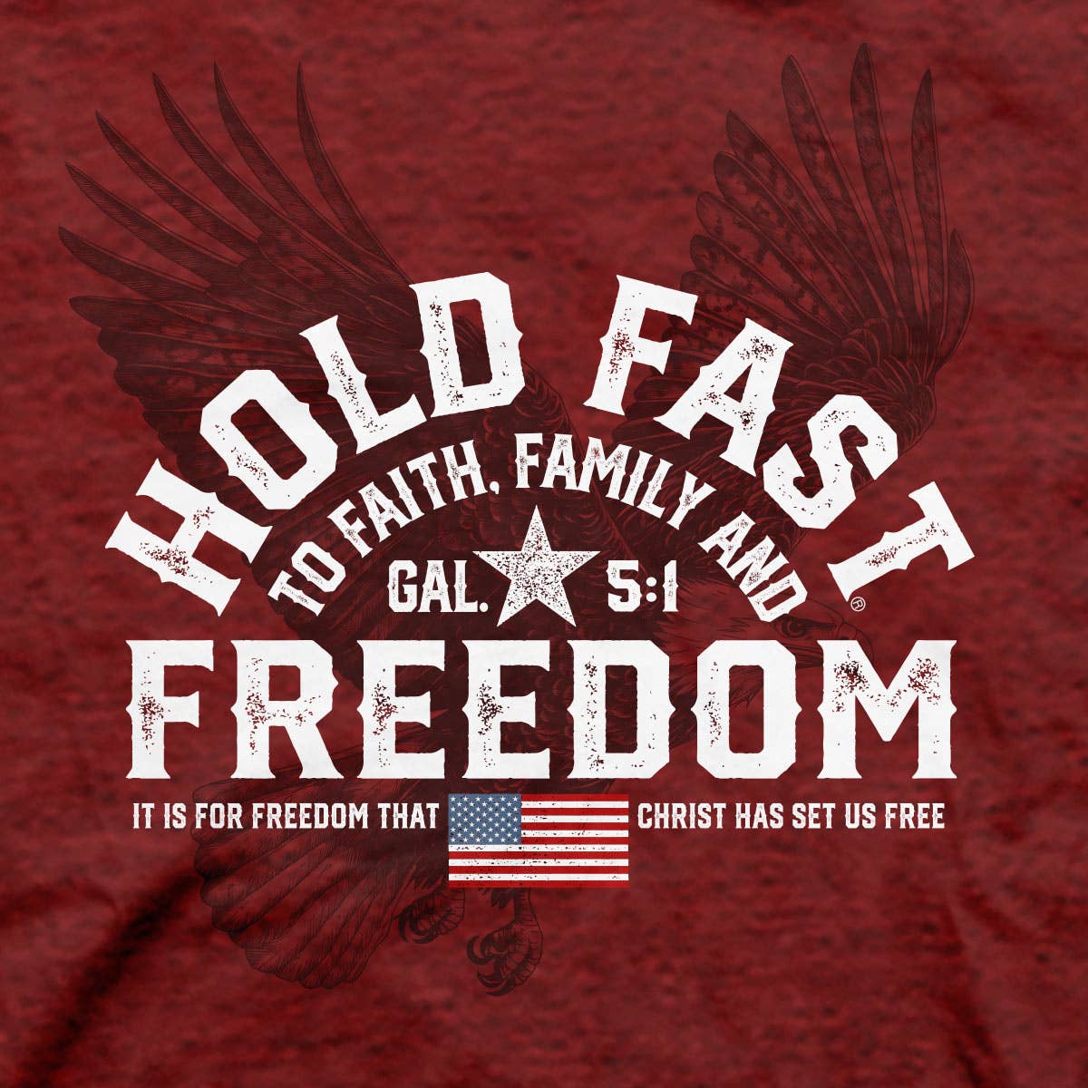 Freedom Eagle Crest Men's T-Shirt