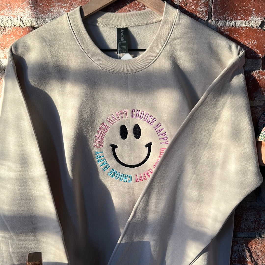 Choose Happy Sweatshirt