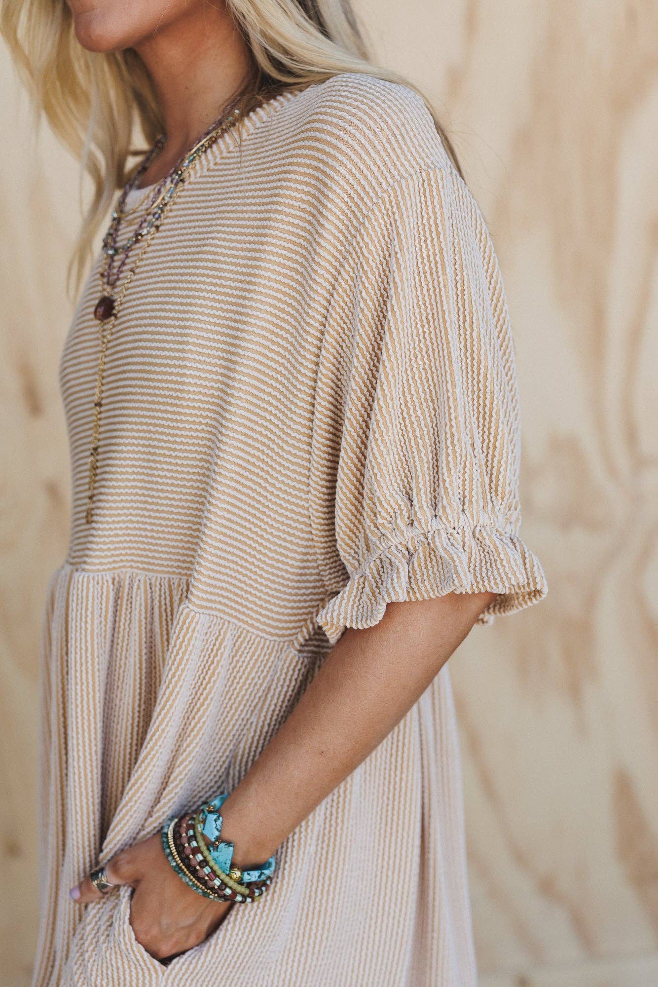 Open Sky Dress - Canary