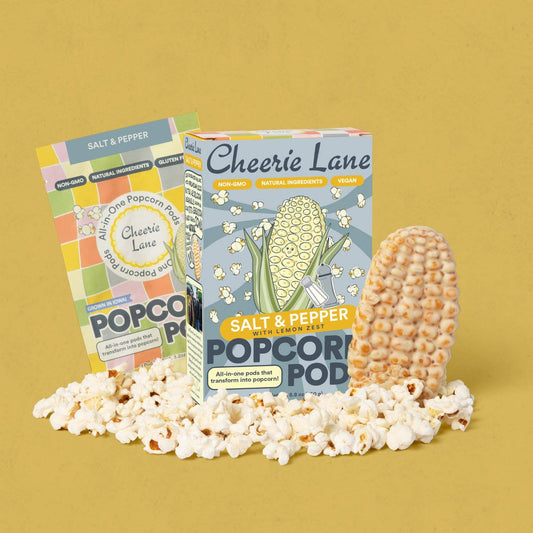 Salt + Pepper Popcorn Pod Pack