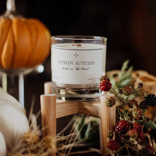 Howdy Autumn 8oz Candle