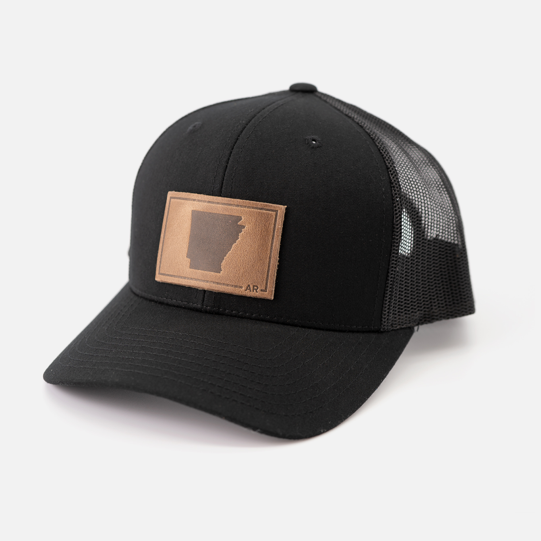 Arkansas Leather Hat