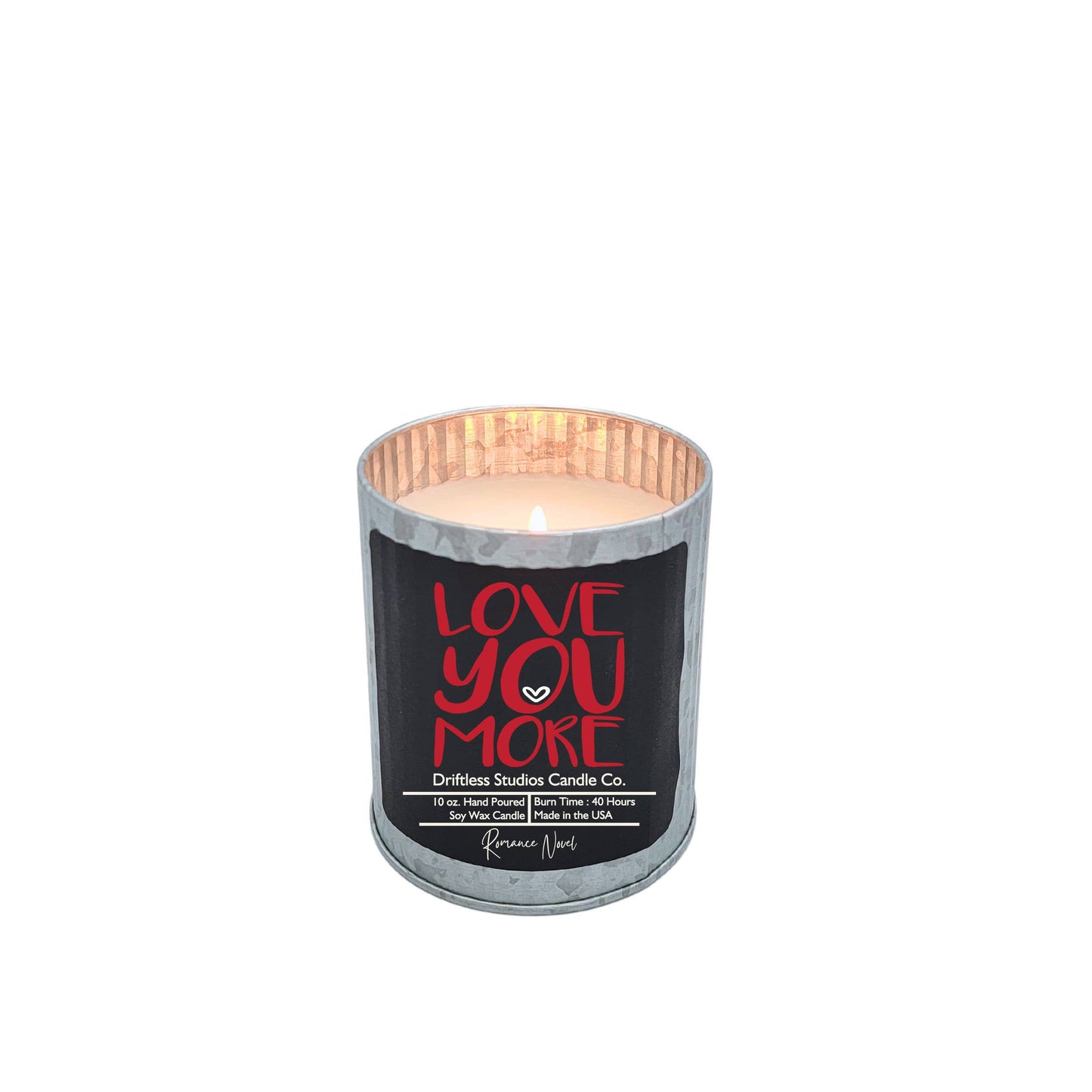 Love You More Valentines Farmhouse Candle