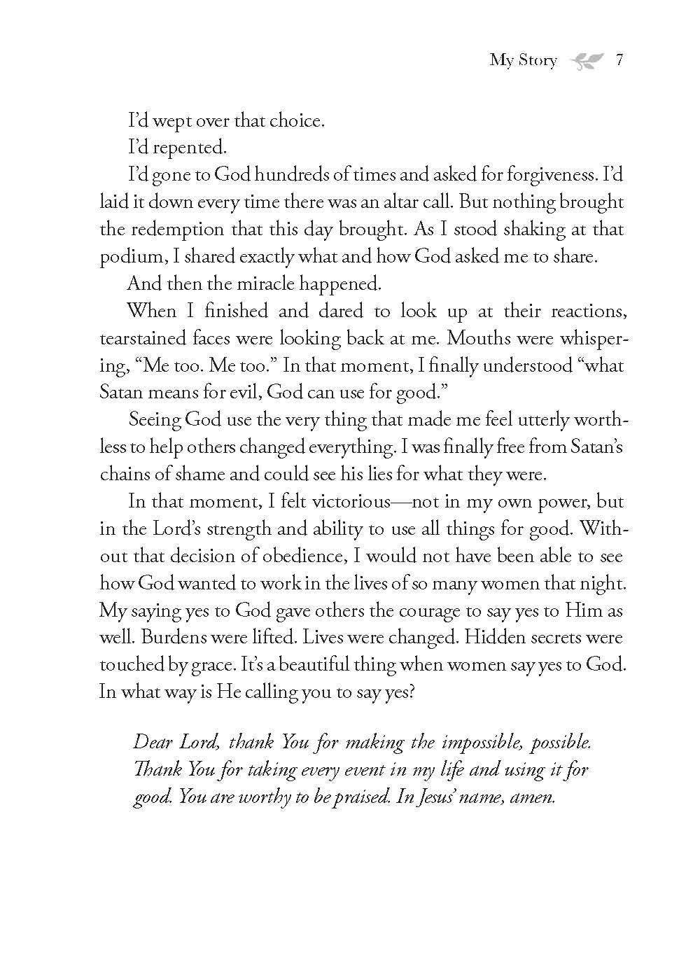 What Happens When Women Say Yes to God Devotional: Flexibound / English