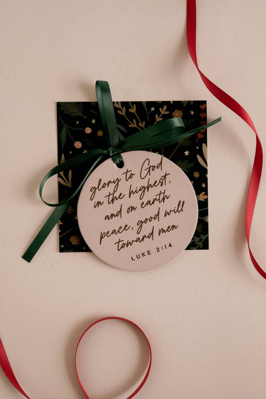 Glory To God Ornament