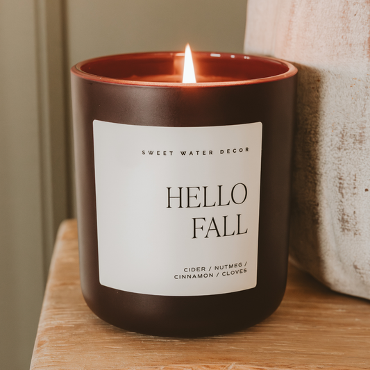 Hello Fall Candle- 15 oz
