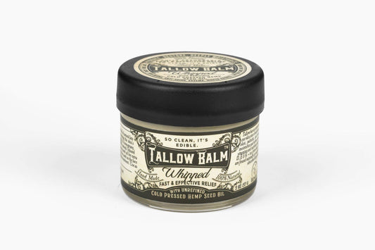 Tallow Balm Whipped Hemp Seed Oil 2oz