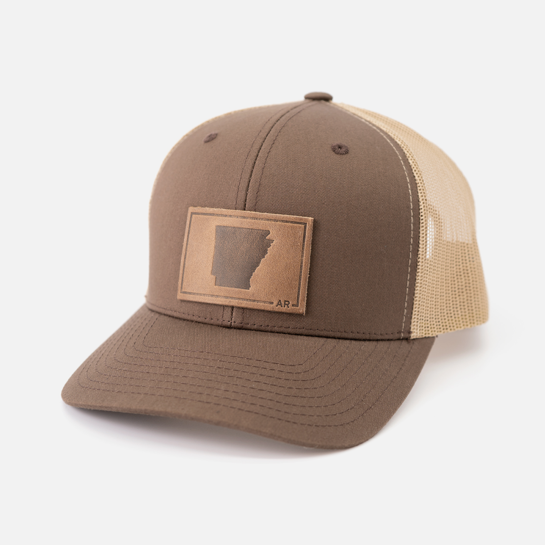 Arkansas Leather Hat