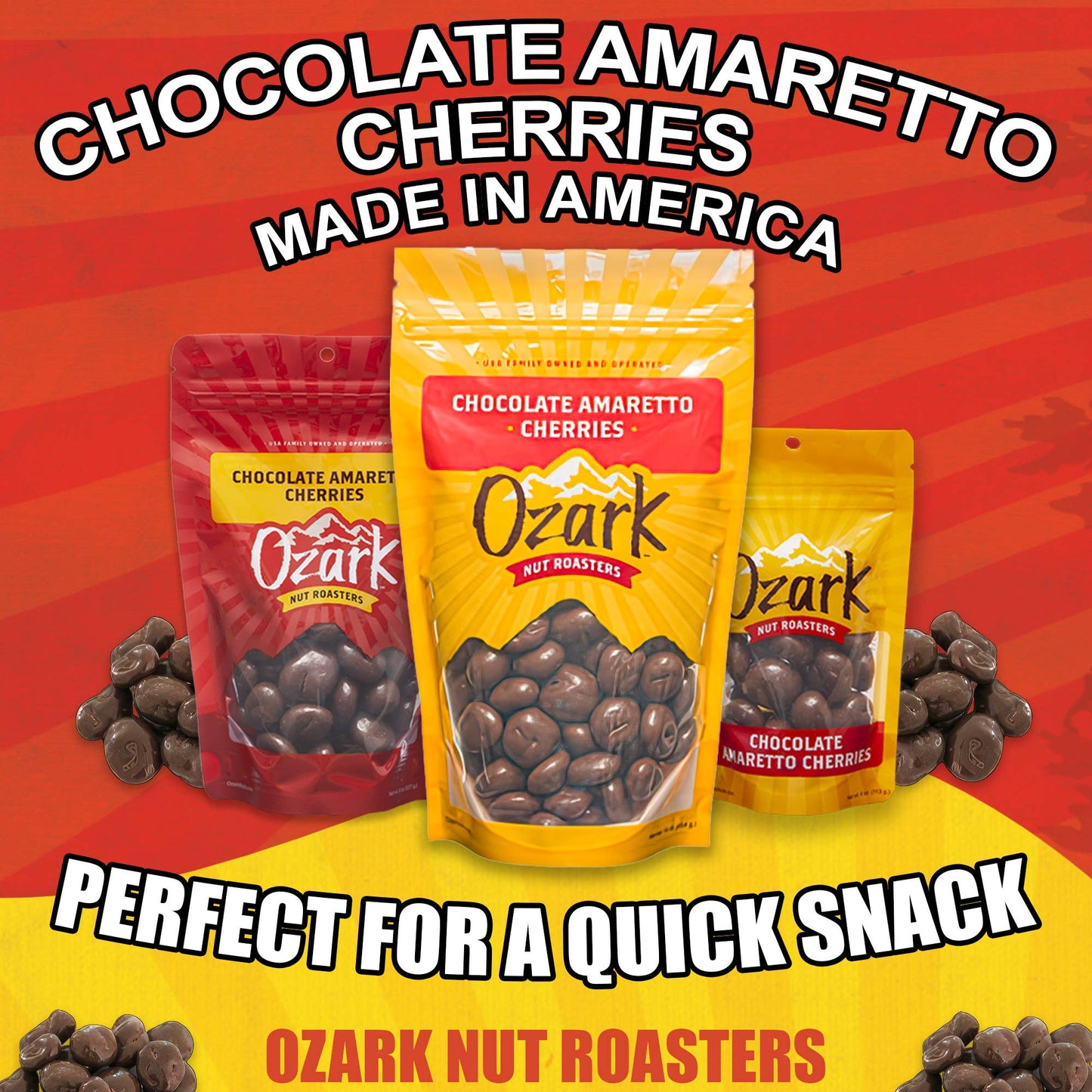 Chocolate Amaretto Cherries