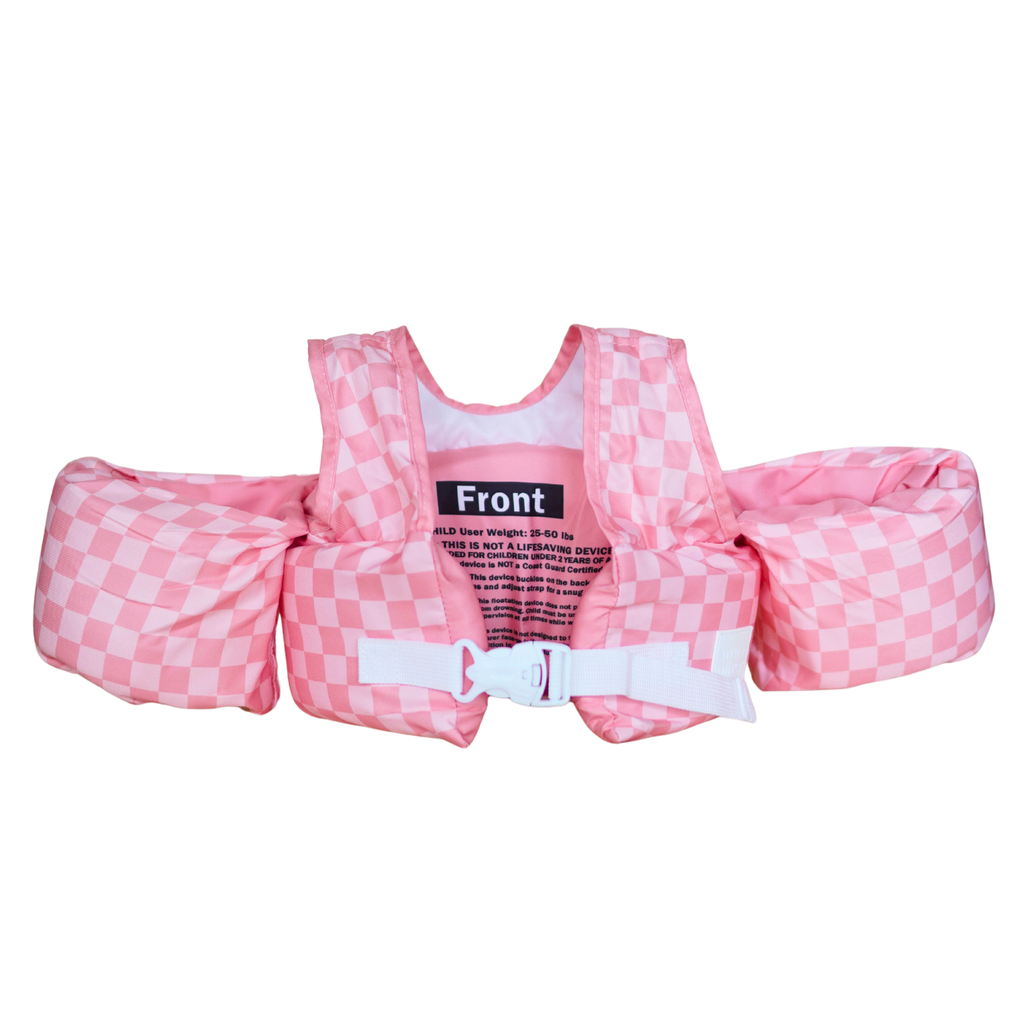 Swim Float Pink Checker
