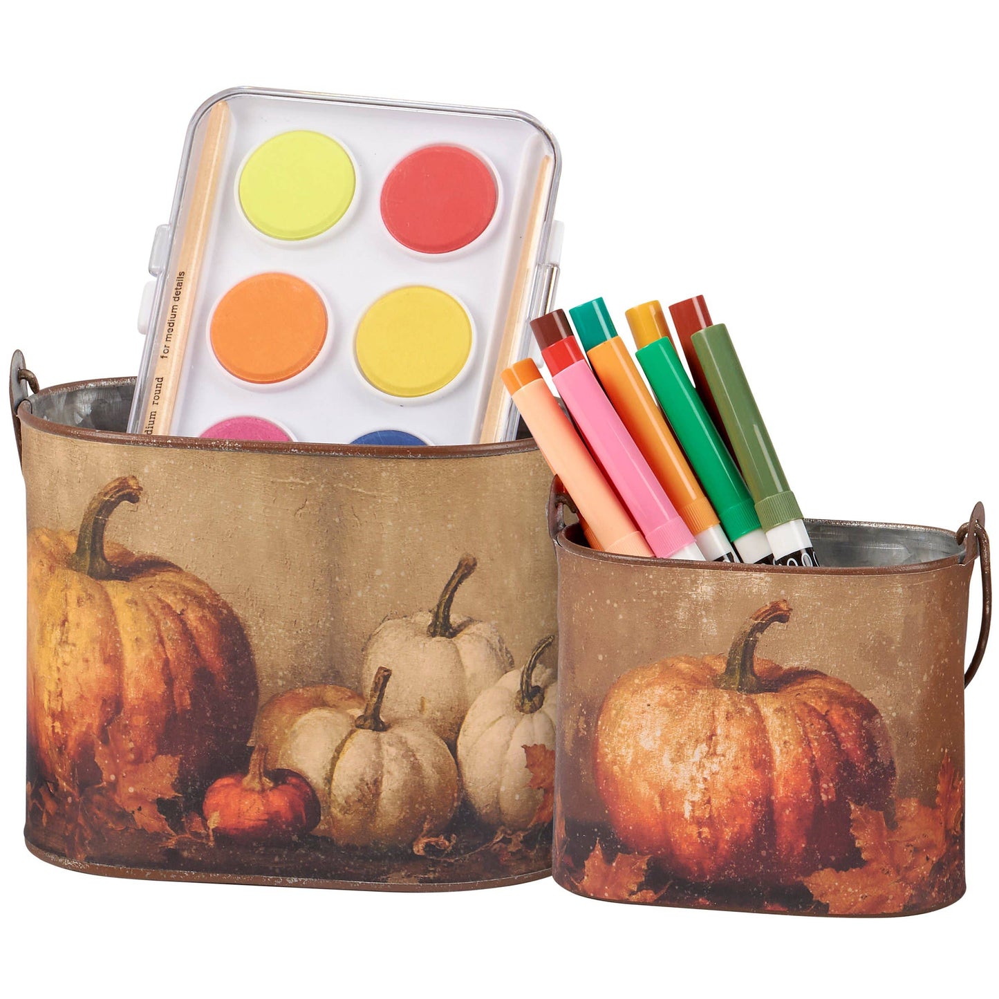 Pumpkin Still Life Bin Set