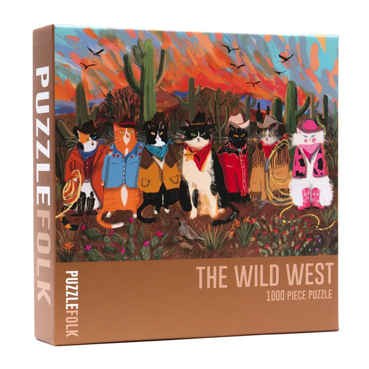 The Wild West 1000 Piece Puzzle