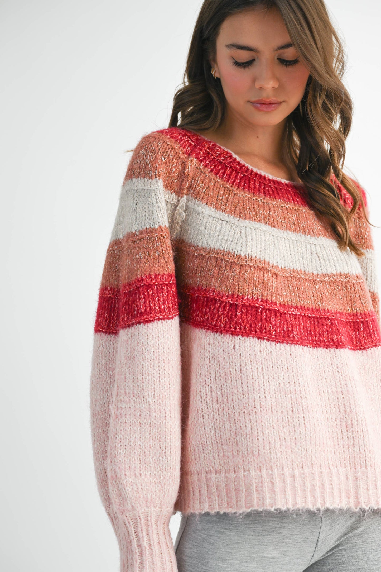 Chunky Pink Sweater